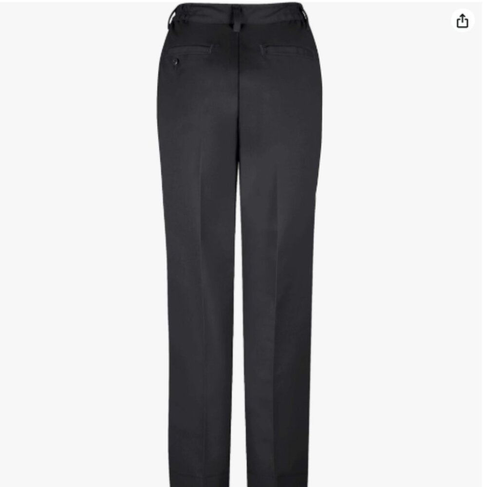 New Red Kap Women's Elastic Insert Work Pants Sz. 18 - Black